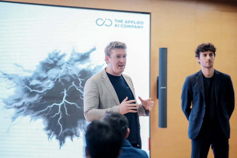 Phillip Kingston and Theo Fagnoni at Decoding Data Science