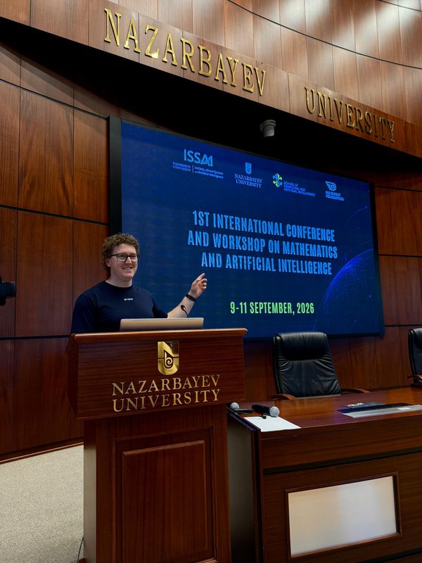 Phillip Kingston at Nazarbayev University