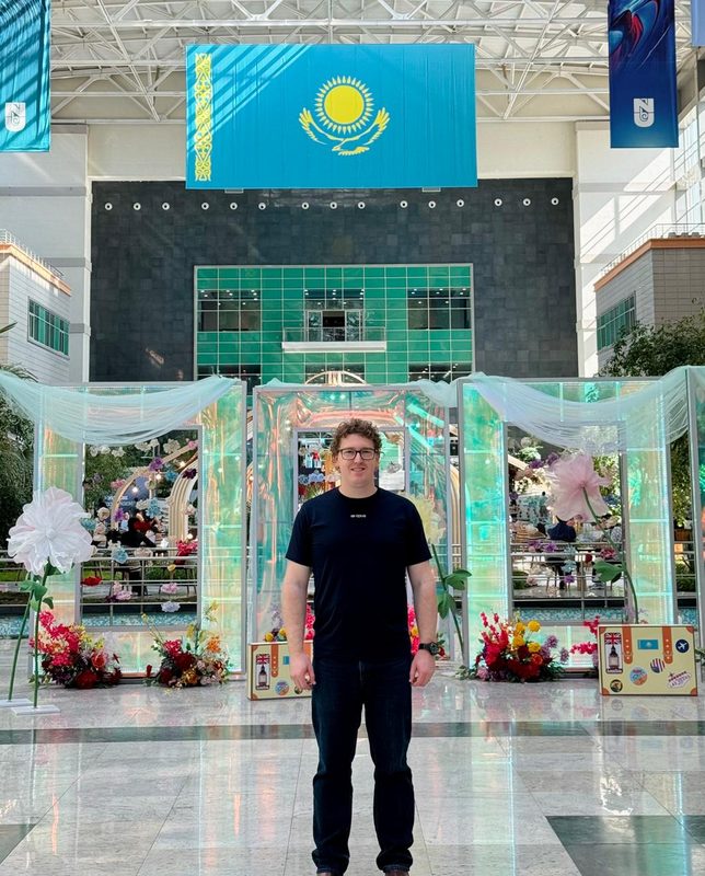 Phillip Kingston at Nazarbayev University