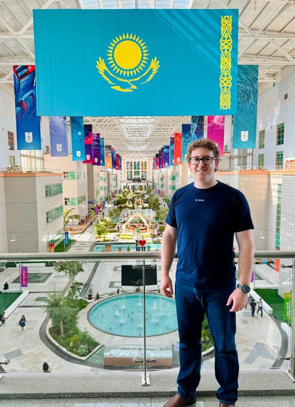 Phillip Kingston at Nazarbayev University